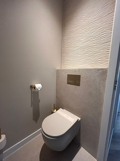Badkamer renovatie toilet 2
