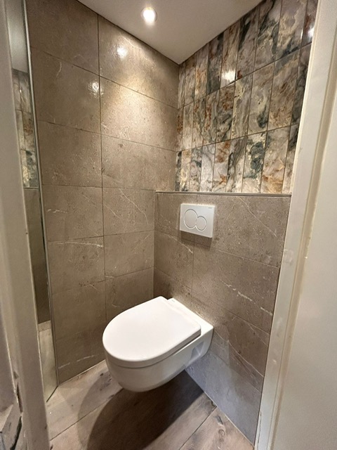 Badkamer renovatie toilet